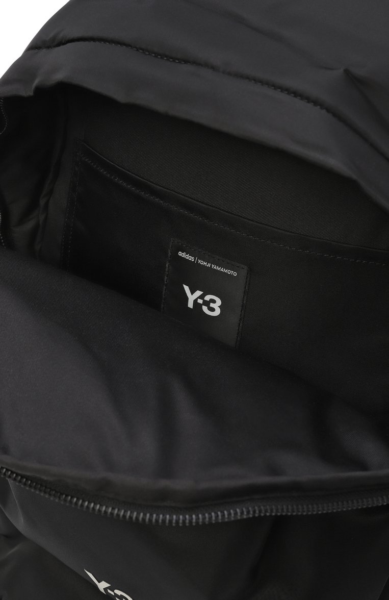 Мужской рюкзак Y-3 черного цвета, арт. JP4745 | Фото 5 (Материал: Текстиль; Размер: large; Сумки-технические: Рюкзаки - большие; Стили: Кэжуэл)