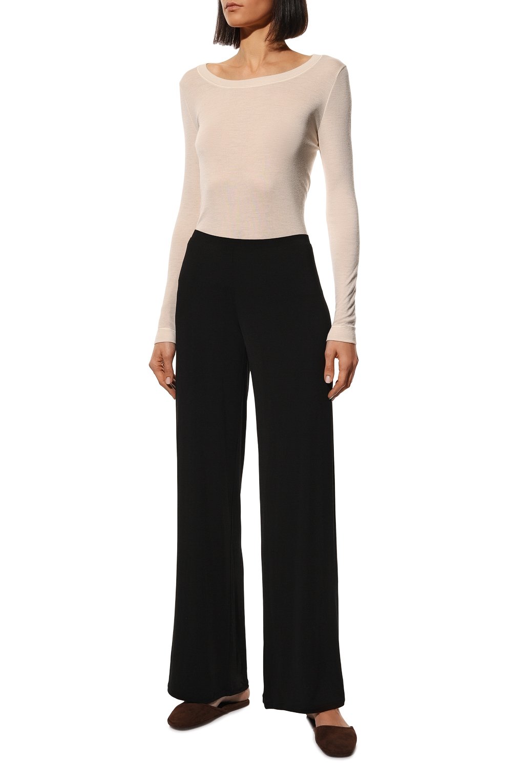 Брюки из вискозы и шелка LA PERLA, арт. 0056040, фото 2