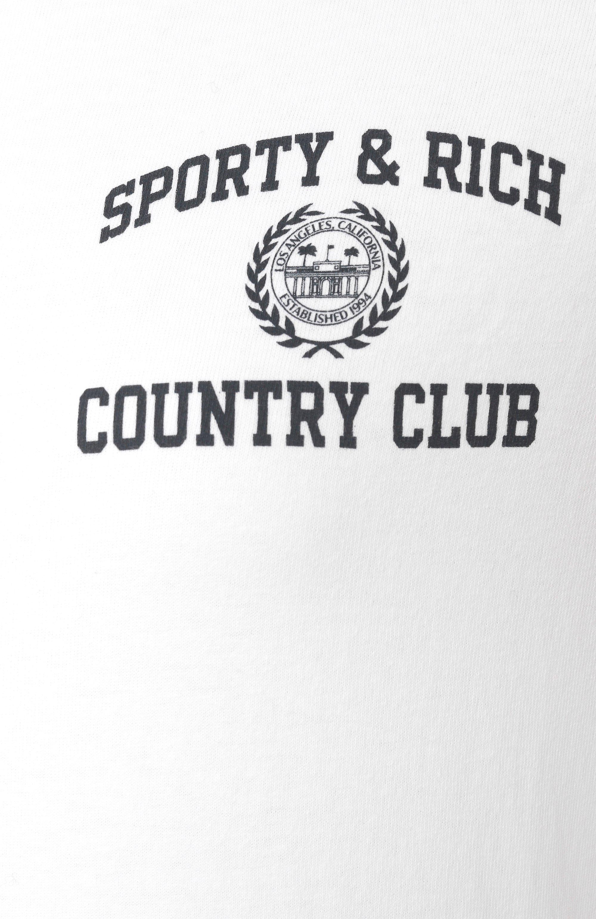 Хлопковая футболка SPORTY AND RICH, арт. T0043516218WH01, фото 6