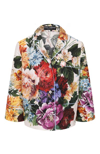 Женская хлопковая рубашка DOLCE & GABBANA, арт. F5T65T/HS5TR