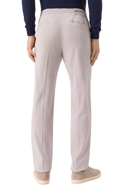 Брюки из лиоцелла KITON, арт. UPLACK0606F06, фото 4