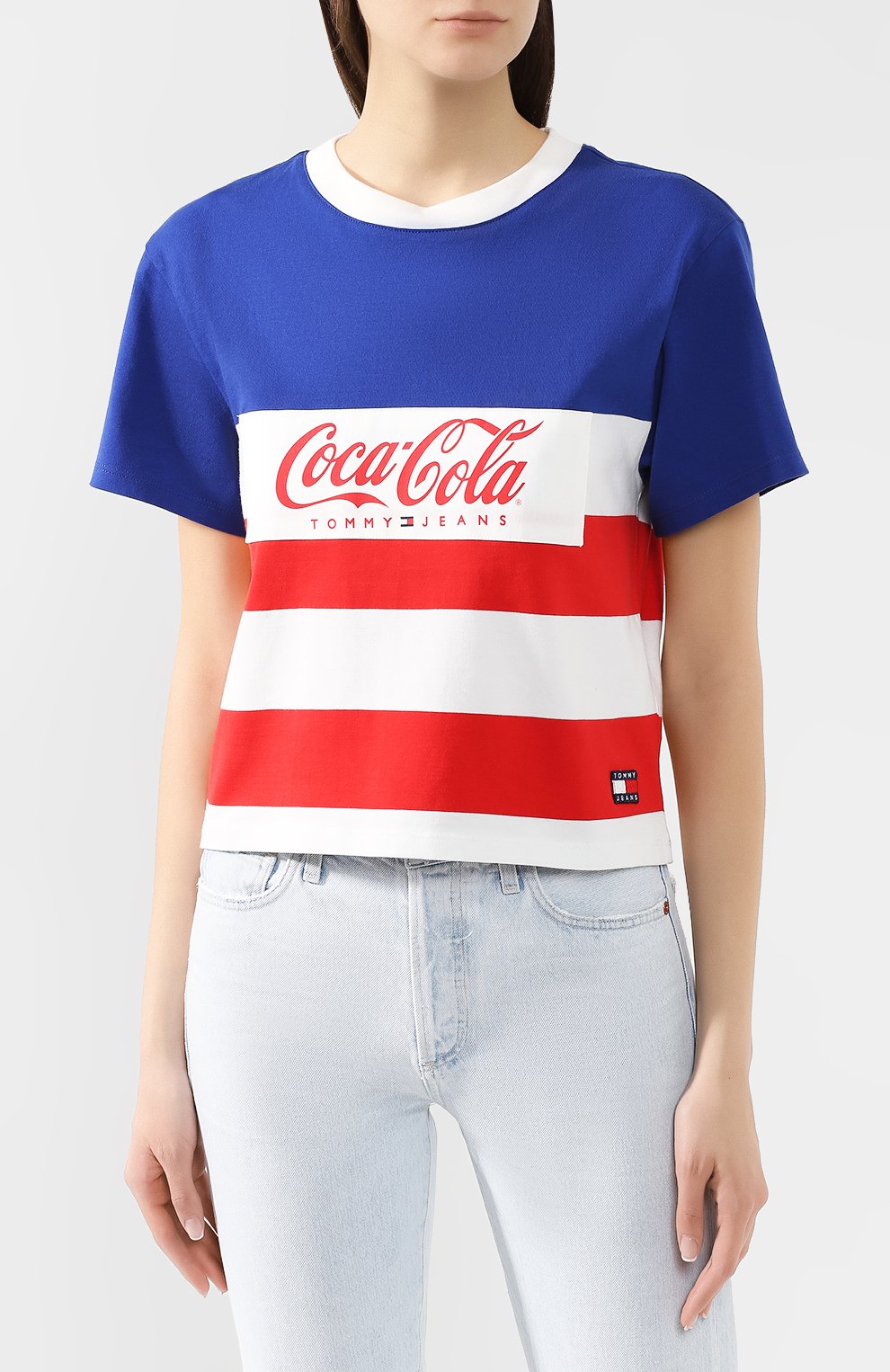 Хлопковая футболка TOMMY HILFIGER, арт. DW0DW06930, фото 3