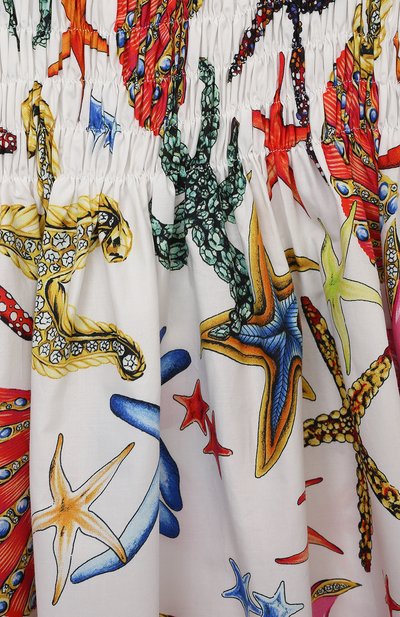 Хлопковый сарафан VERSACE, арт. 1000186/1A00410/4A-6A, фото 3