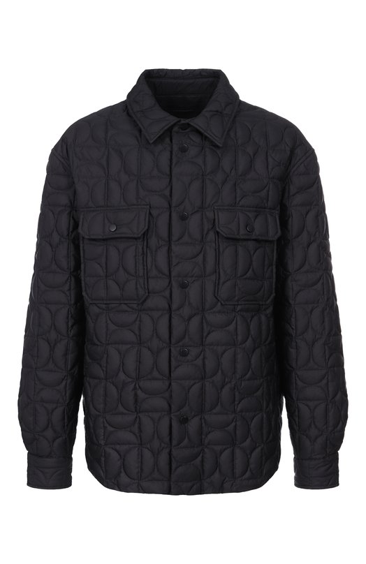 Пуховая куртка-рубашка MVST M25.1PM.0002 M/F020 Чёрный M25.1PM.0002 M/F020