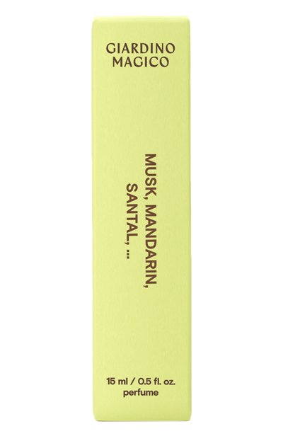 Концентрированные духи musk mandarin santal (15ml) GIARDINO MAGICO, арт. 4660222283634, фото 4