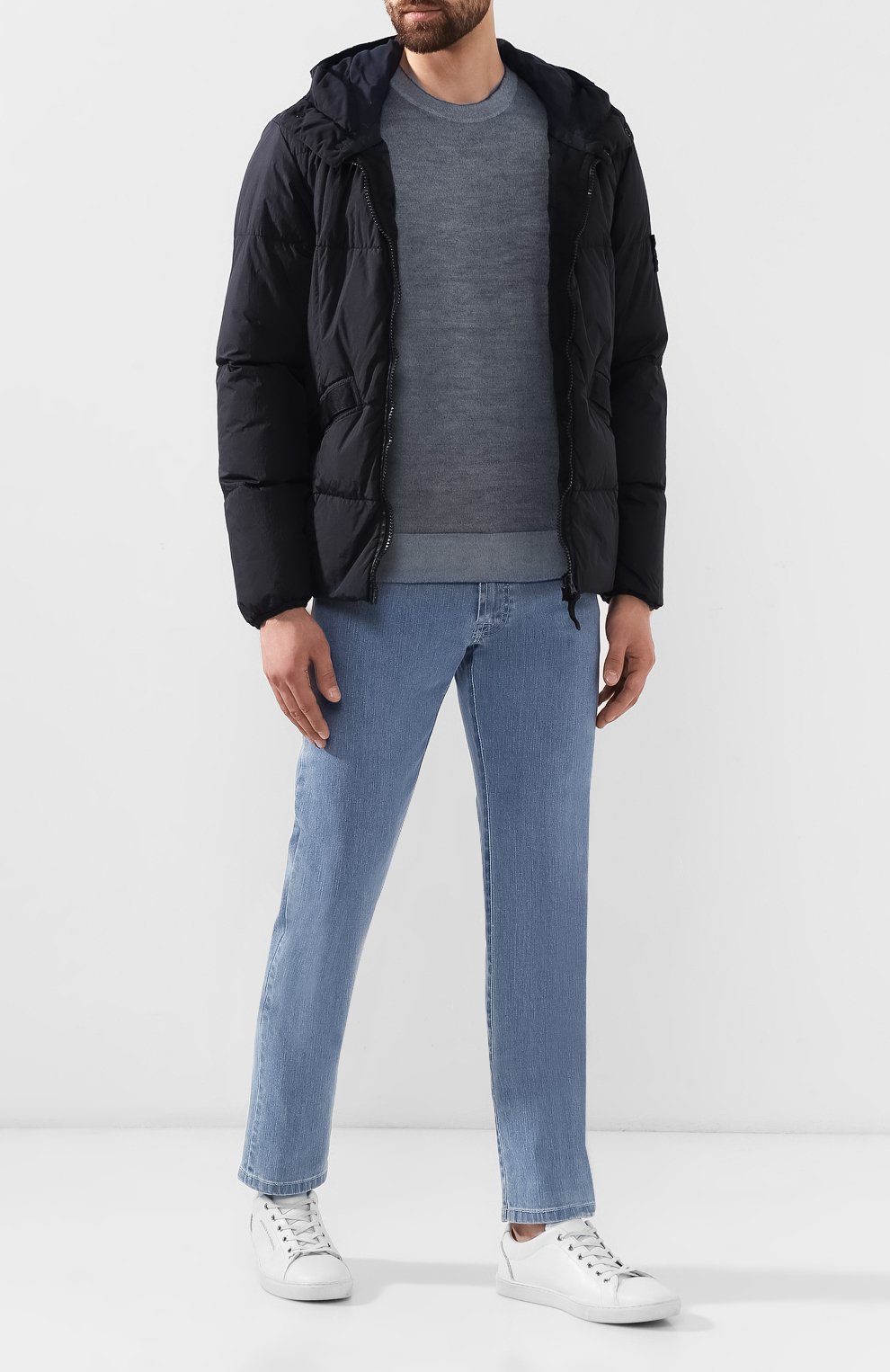 Шерстяной джемпер STONE ISLAND, арт. 7115572A8, фото 2