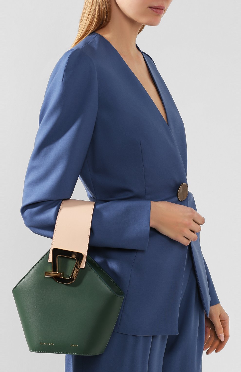 Сумка johnny mini DANSE LENTE, арт. MINI J0HNNY/GARDEN/BLUSH G0LD, фото 2