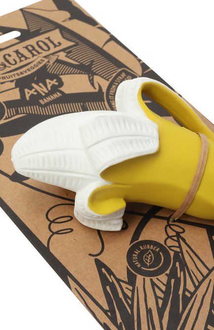 Игрушка-прорезыватель для зубов ana banana OLI&CAROL, арт. L-ANA BANANA-UNIT