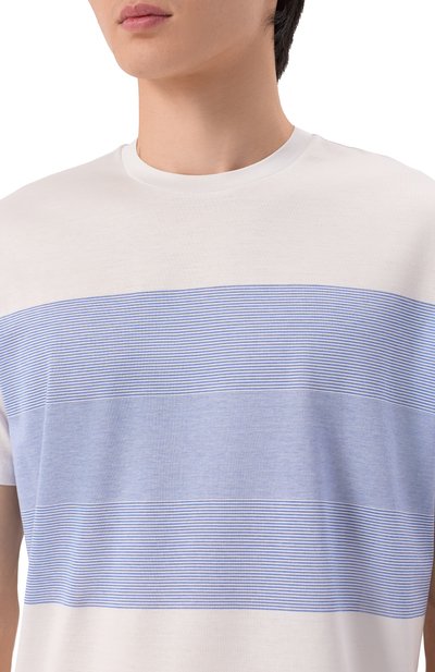 Хлопковая футболка PAUL&SHARK, арт. 26411020_001, фото 5