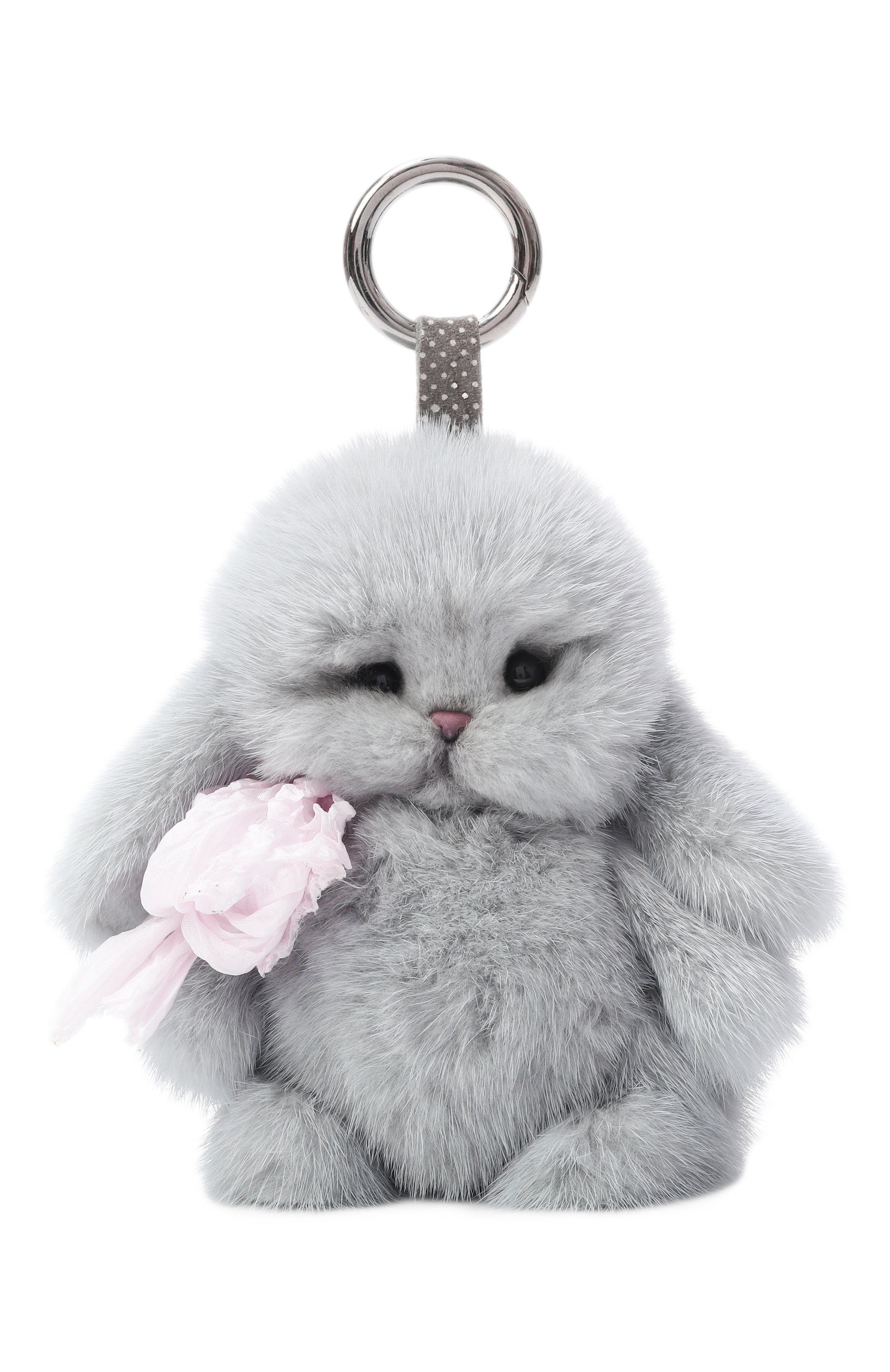 Брелок из норки зайчик тедди CAROLON, арт. БР-23-В-001-1, фото 1