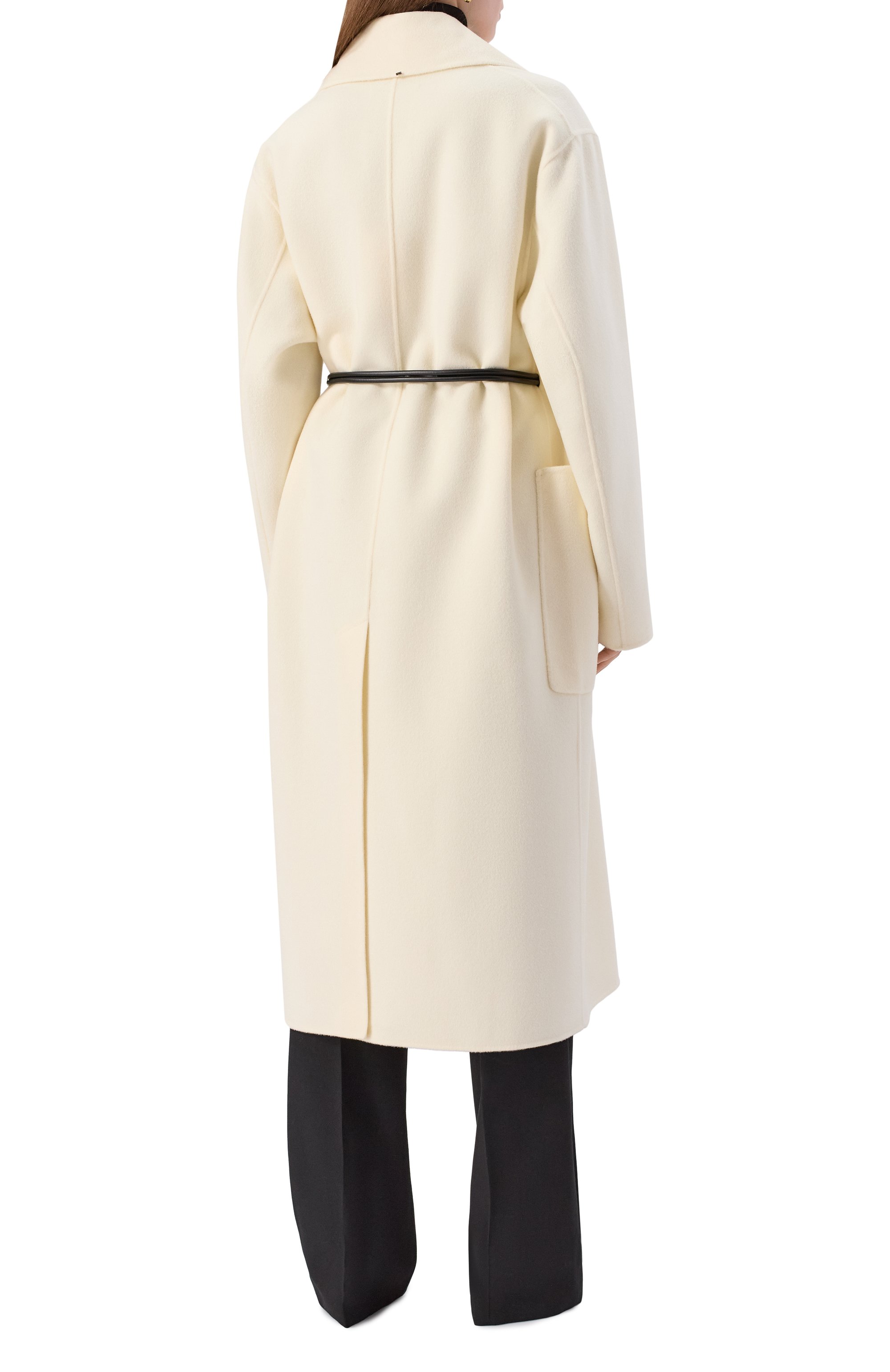 Шерстяное пальто SPORTMAX, арт. ABATE, фото 4