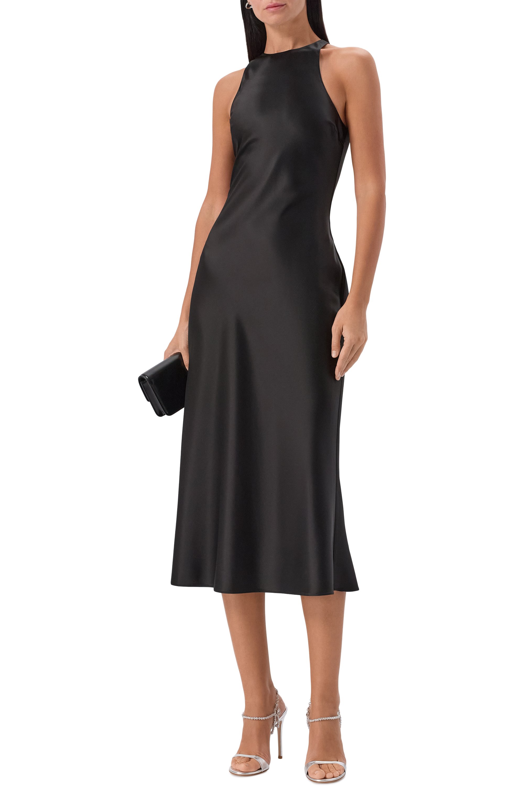 Атласное платье DANAME, арт. 625FW6710A, фото 2