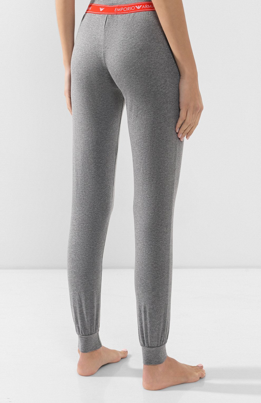 Хлопковые джоггеры EMPORIO ARMANI, арт. 163620/9A317, фото 4