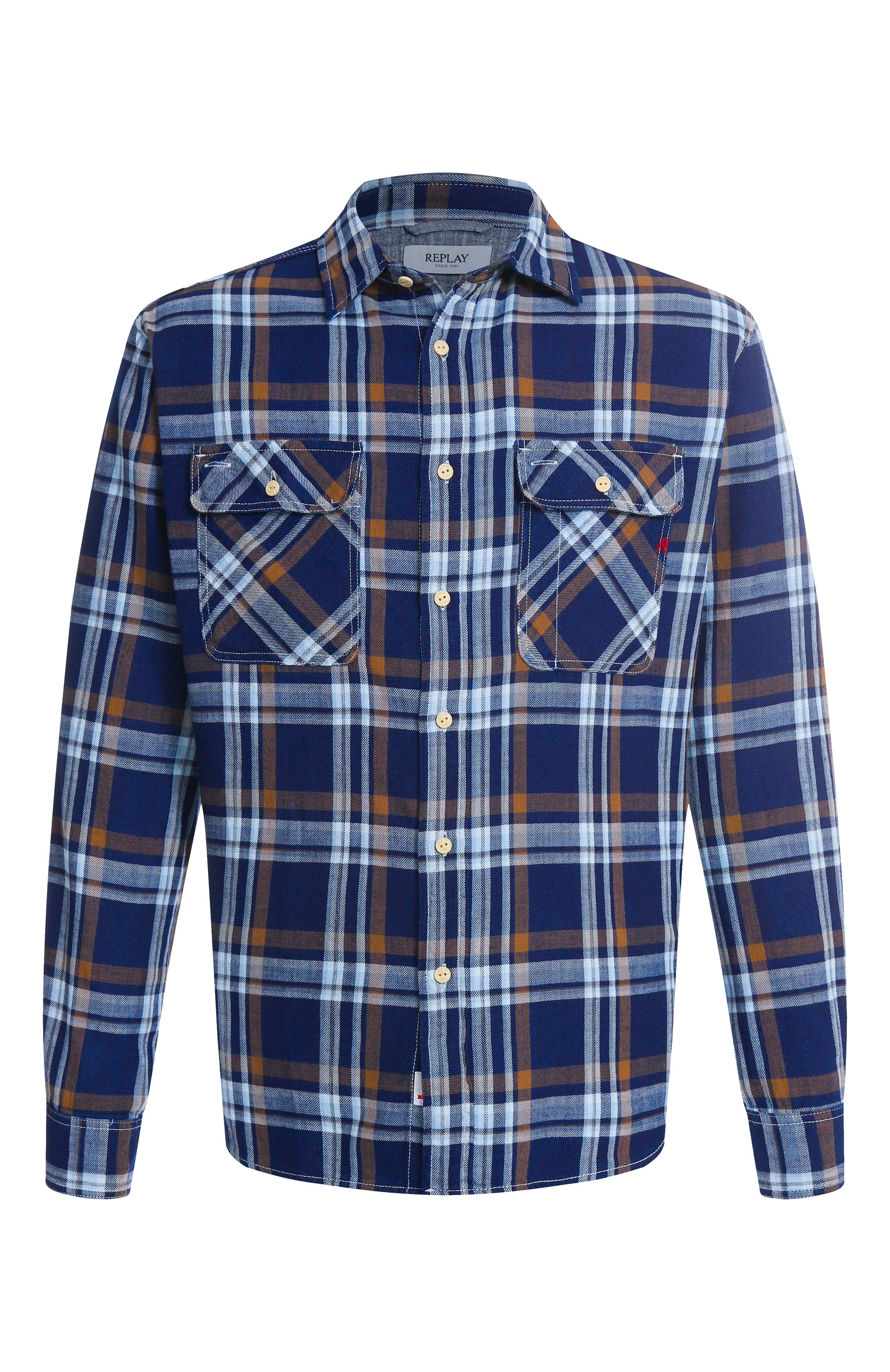 Хлопковая рубашка REPLAY, арт. M4147 .000.52820, фото 1