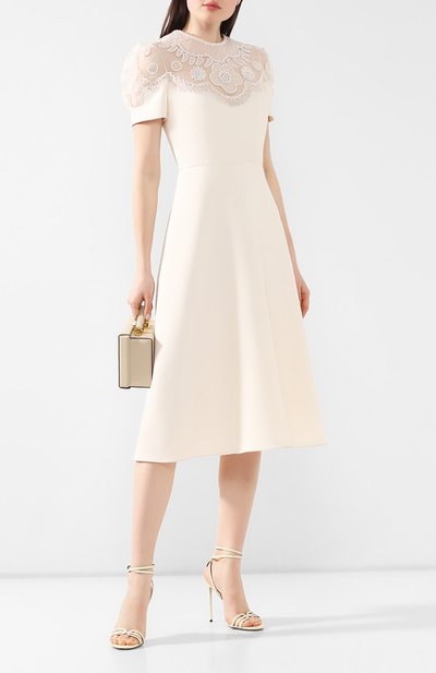 Платье из смеси шерсти и шелка VALENTINO, арт. RB0VAD311CF, фото 2