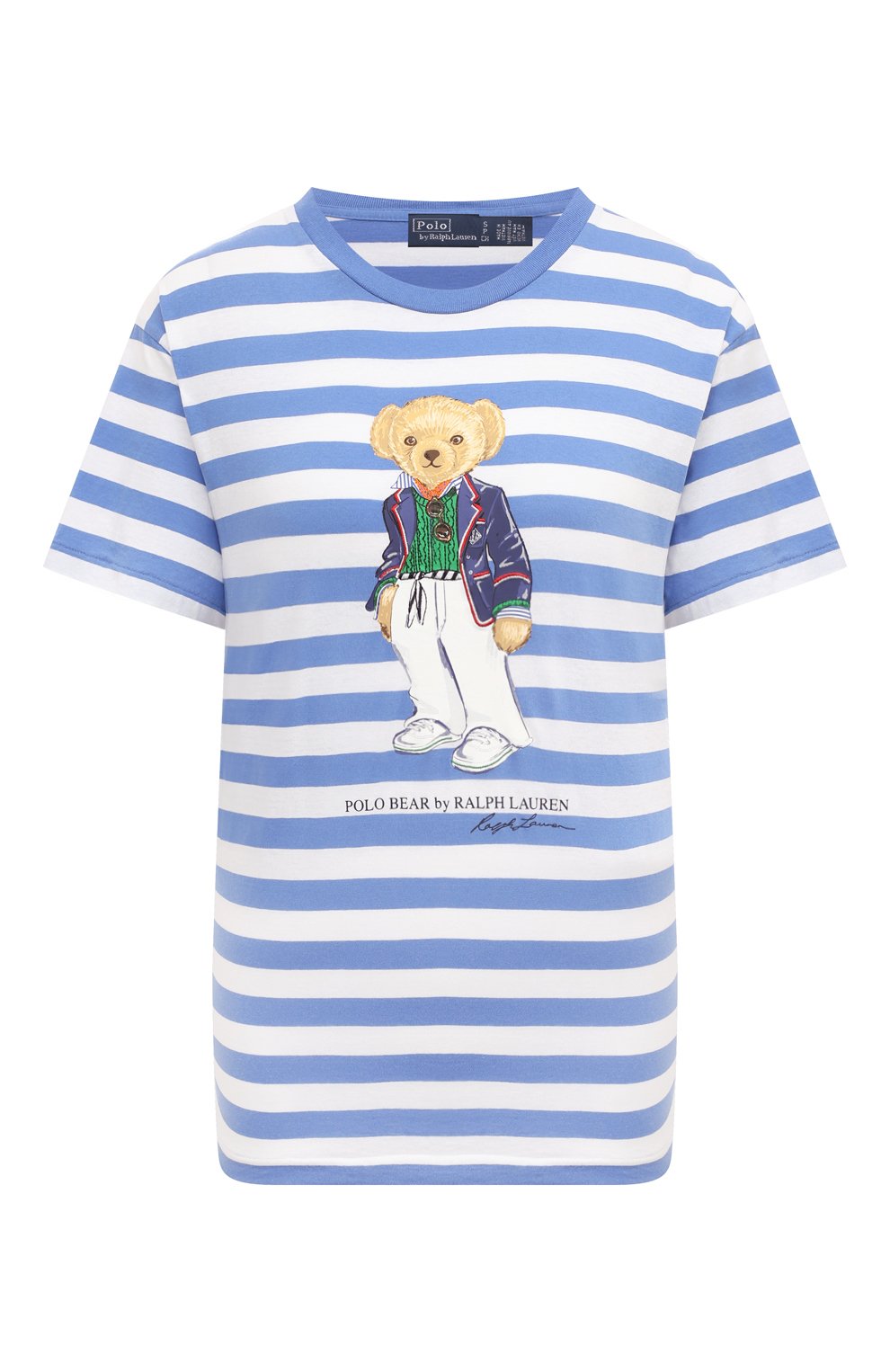 Хлопковая футболка POLO RALPH LAUREN, арт. 211924300, фото 1