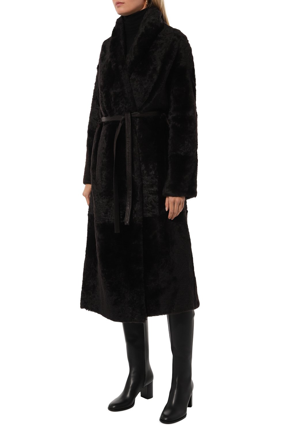 Шуба из овчины YVES SALOMON, арт. 24WYM61018MERL, фото 3