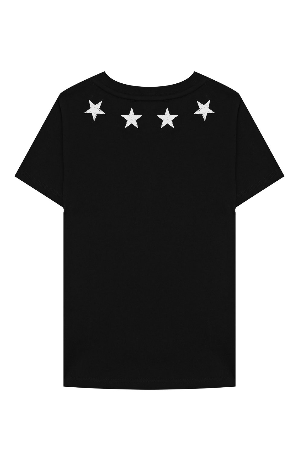 Хлопковая футболка GIVENCHY черного цвета по цене 10450 руб., арт. H05073/2A-3A, фото 2 Хлопковая футболка GIVENCHY, арт. H05073/2A-3A, фото 2