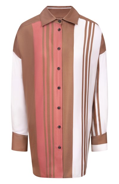 Женская шелковая рубашка KITON, арт. D51402K0999G08