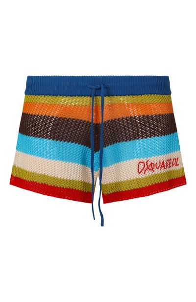 Женские хлопковые шорты DSQUARED2, арт. S73KA0494/D13128
