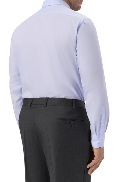 Хлопковая сорочка ZILLI, арт. F0RA01M010005543Q, фото 4