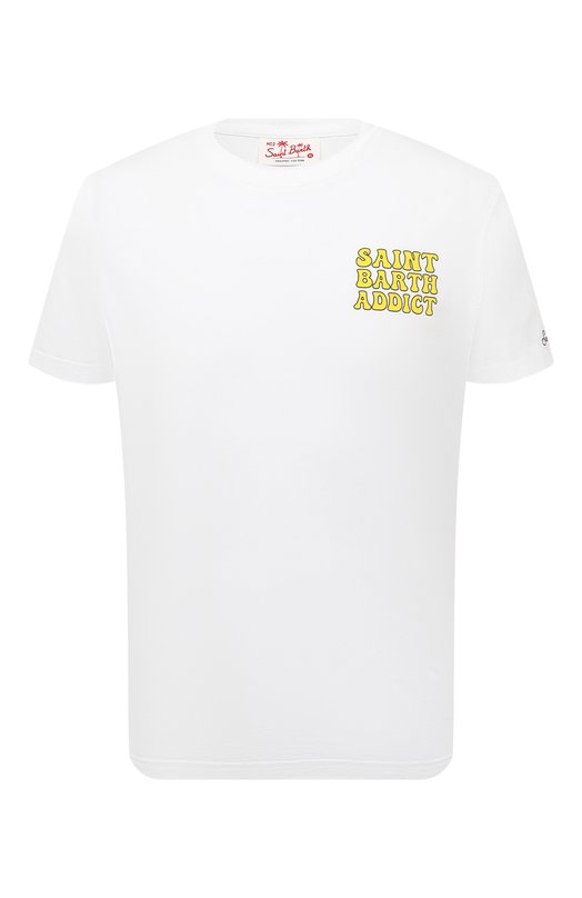 

Хлопковая футболка MC2 Saint Barth, Белый