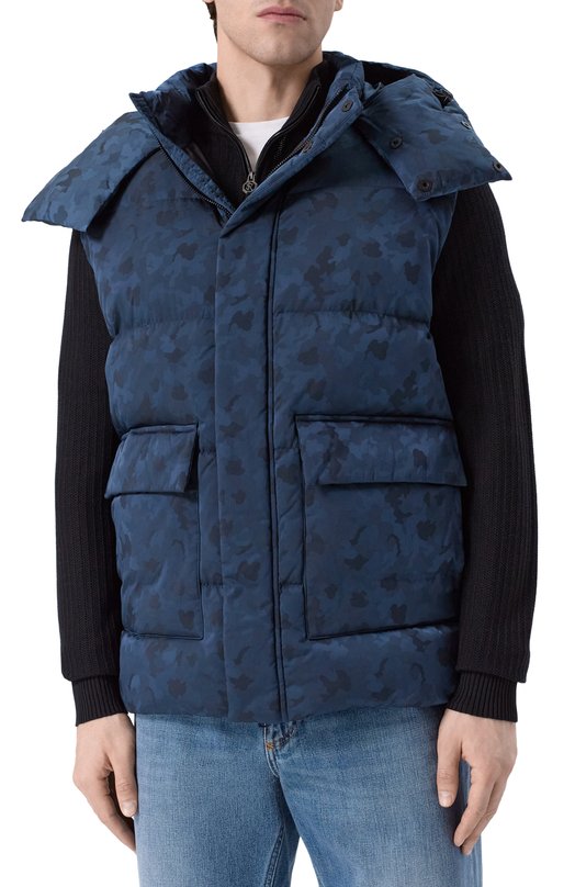 Пуховый жилет MVST ICU0010/JC_SET Синий  ICU0010/JC_SET Фото 3