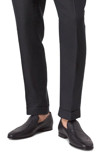 Кожаные лоферы BARRETT, арт. 171U002.3, фото 3