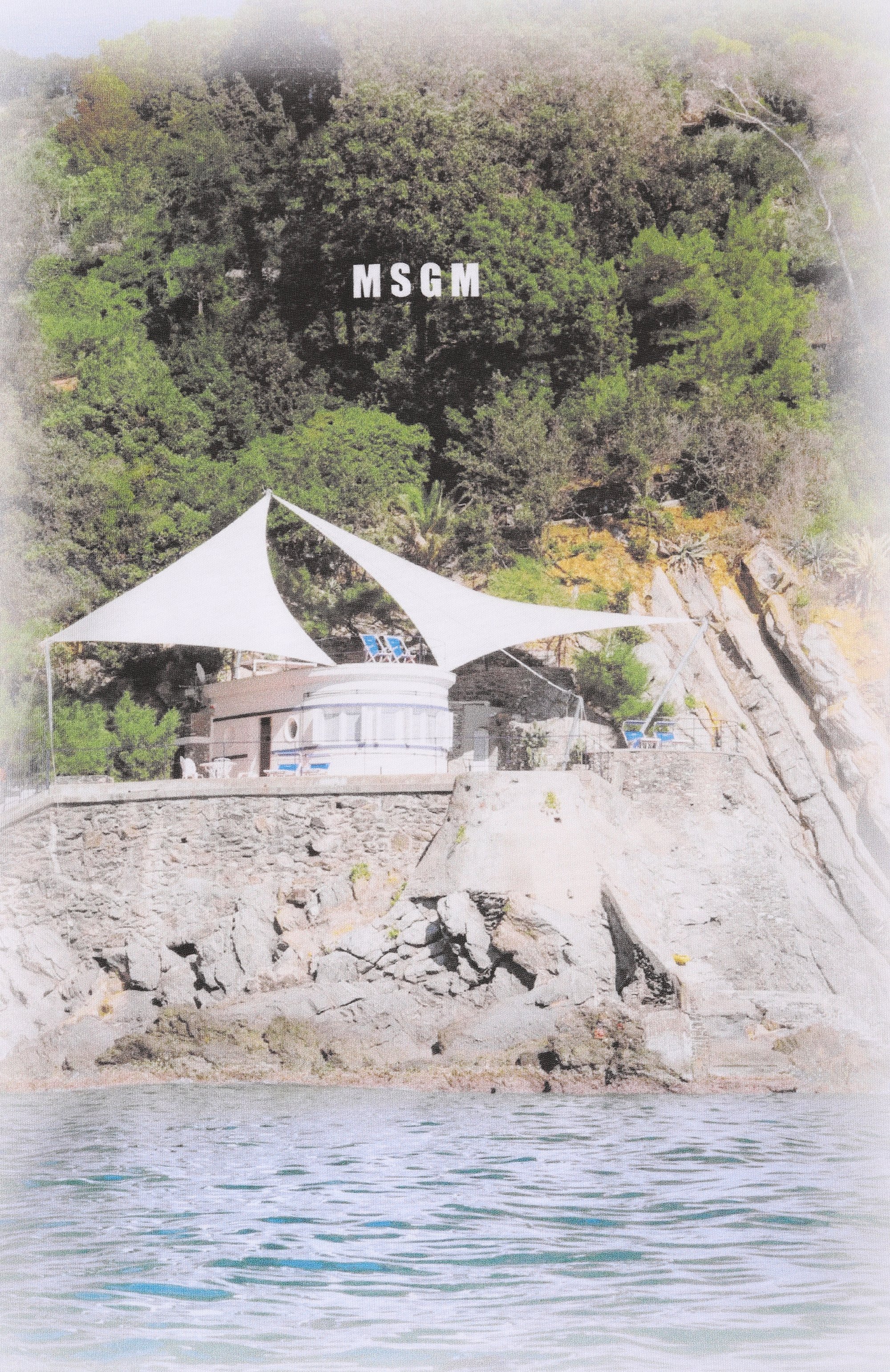 Хлопковая футболка MSGM KIDS, арт. S6MSJBTH290, фото 3