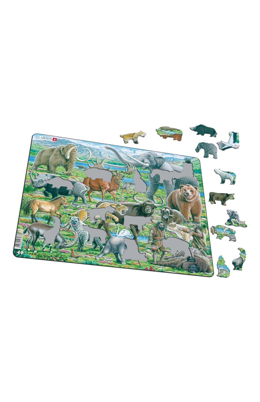 Пазл дикие животные LARSEN, арт. NB10, фото 2