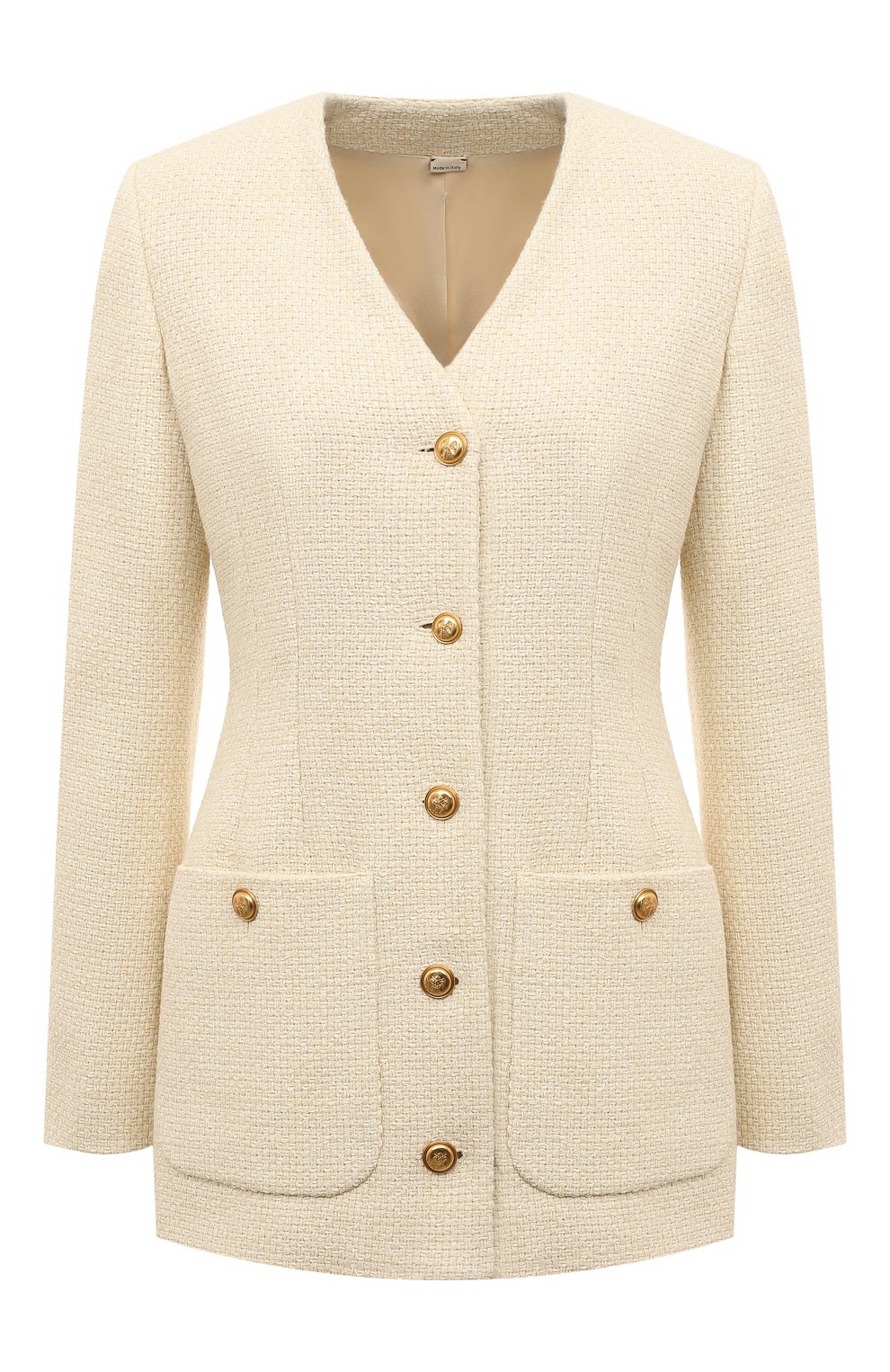 Жакет из хлопка и вискозы GUCCI, арт. 674332 ZAGLM, фо то 1