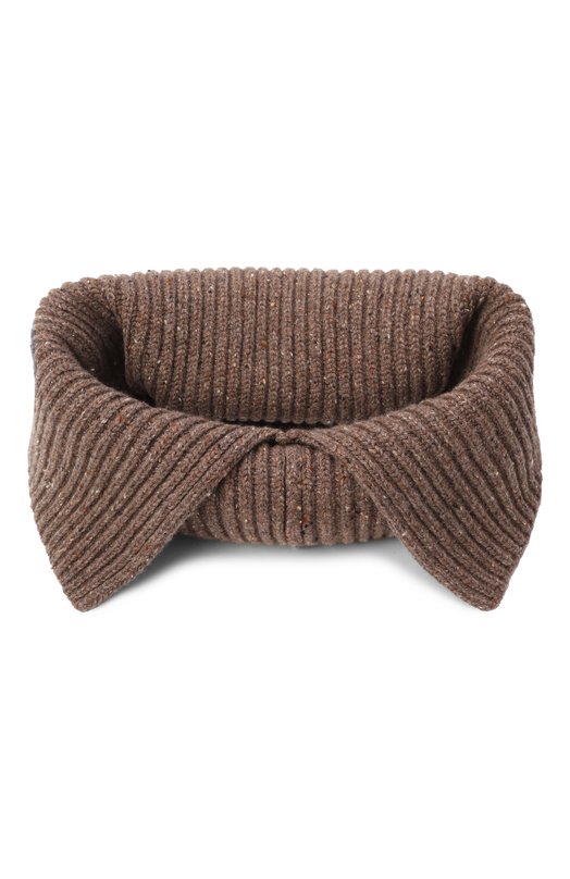 Кашемировый шарф-снуд Uma Wang UK0040 Коричневый UK0040