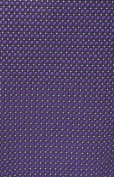 Шелковый галстук ZEGNA фиолетового цвета по цене 30950 руб., арт. Z9D06TA9, фото 4 Шелковый галстук ZEGNA, арт. Z9D06TA9, фото 4