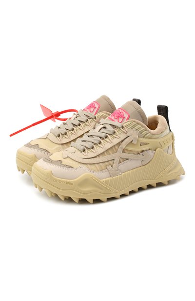 Комбинированные кроссовки odsy-1000 OFF-WHITE, арт. 0WIA180E20FAB0016109, фото 1