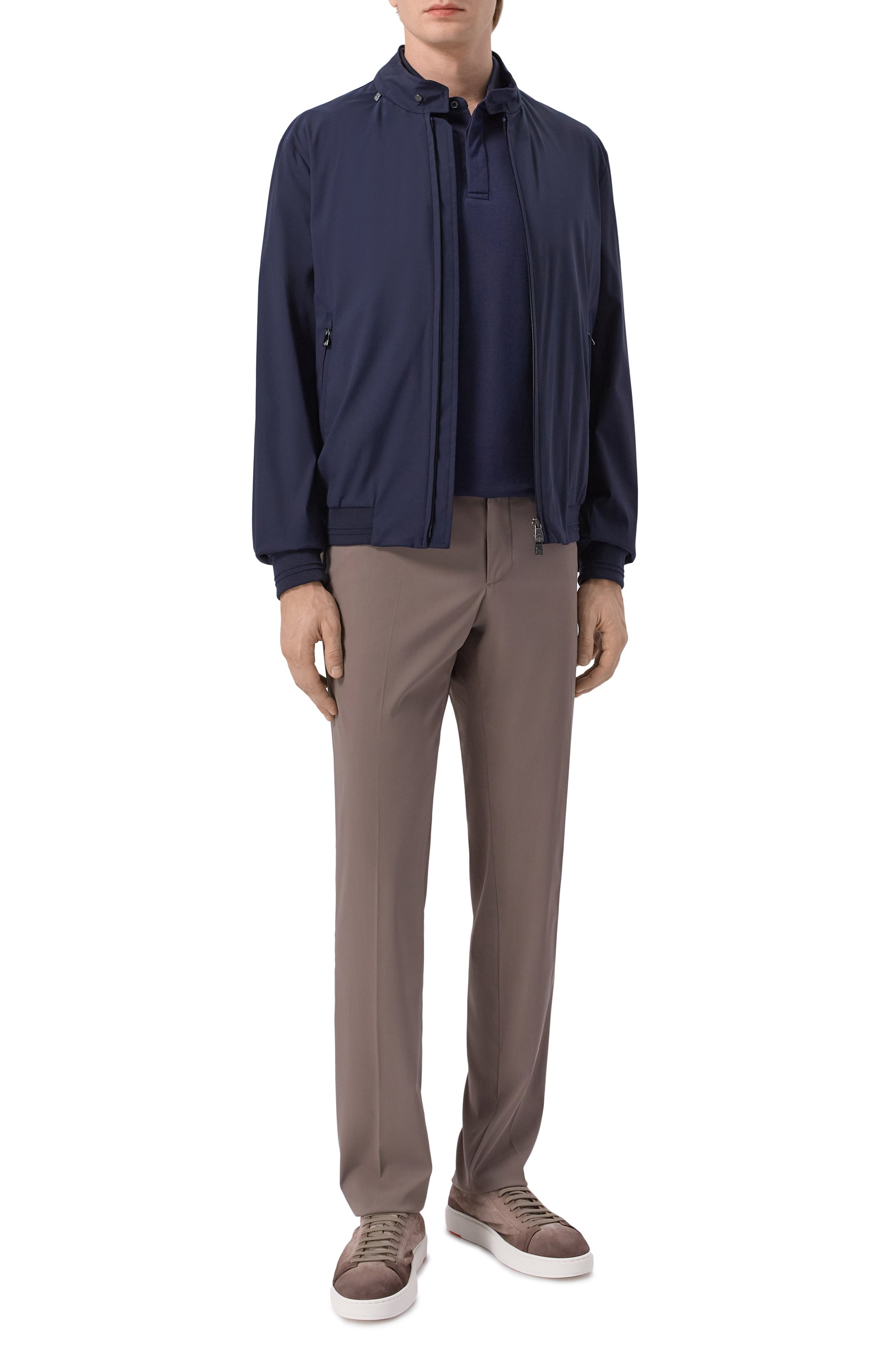 Замшевые кеды cleanic SANTONI, арт. MBCG21571BARTA0L, фото 2