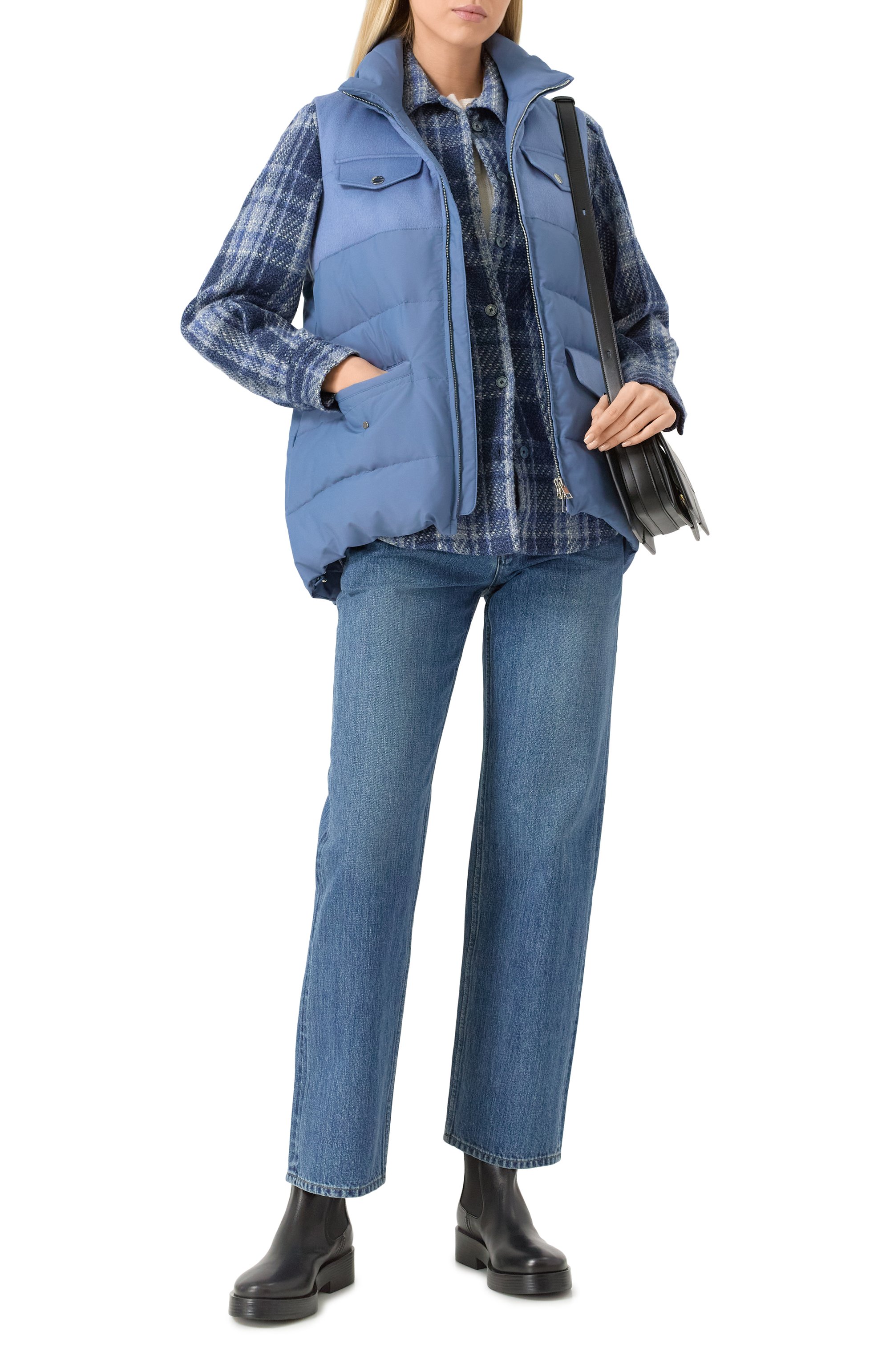 Пуховый жилет KITON, арт. D58646K0570E01, фото 2