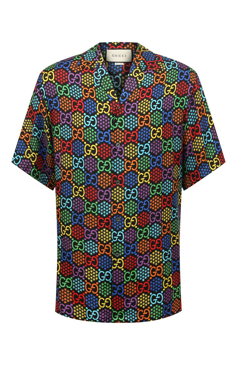 Шелковая рубашка gg psychedelic GUCCI, арт. 601604 ZADGM, фото 1