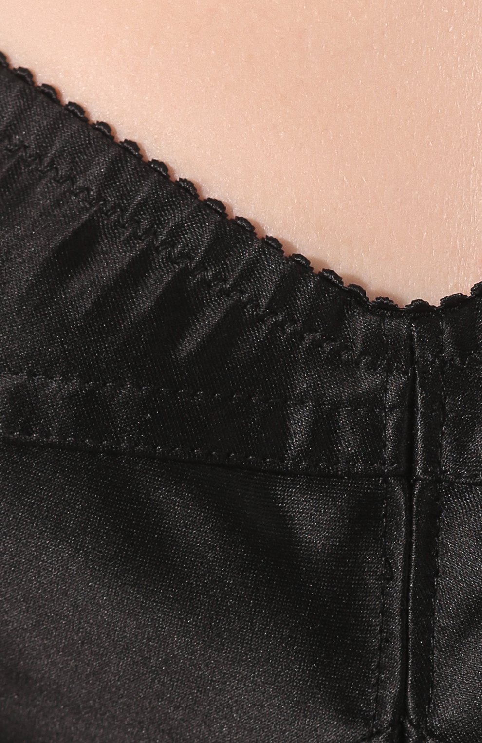 Топ-бюстье DOLCE & GABBANA черного цвета по цене 62100 руб., арт. F7T18T/G9921, фото 5 Топ-бюстье DOLCE & GABBANA, арт. F7T18T/G9921, фото 5