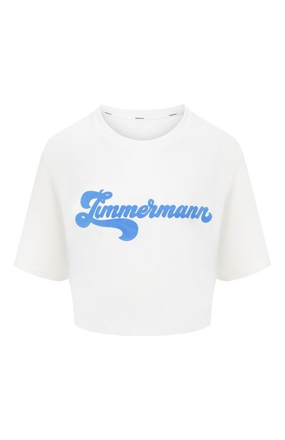 Женский хлопковый топ ZIMMERMANN, арт. 8297TCAR