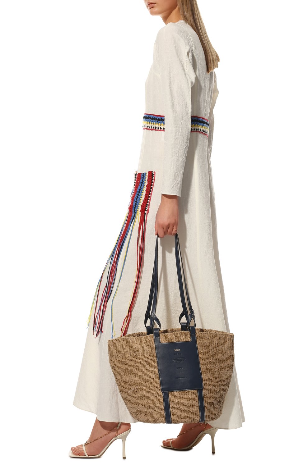 Сумка-шопер woody CHLOÉ, арт. CHC22SS390G56, фото 3