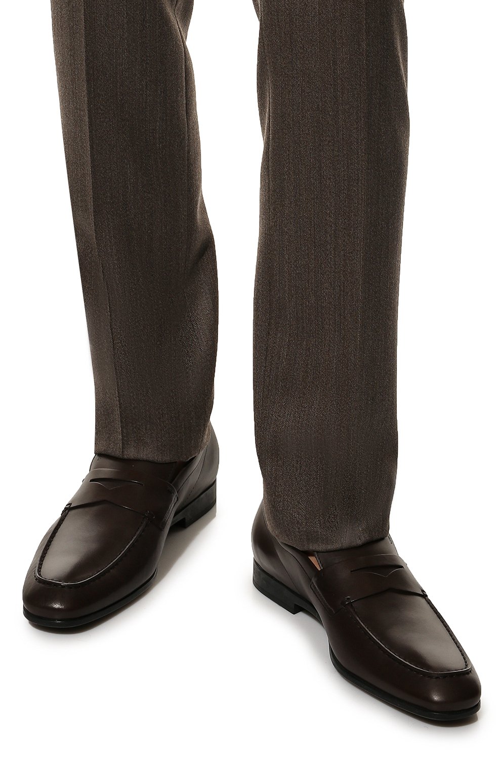 Кожаные пенн и-лоферы TOD’S, арт. XXM51B00010D90, фото 3