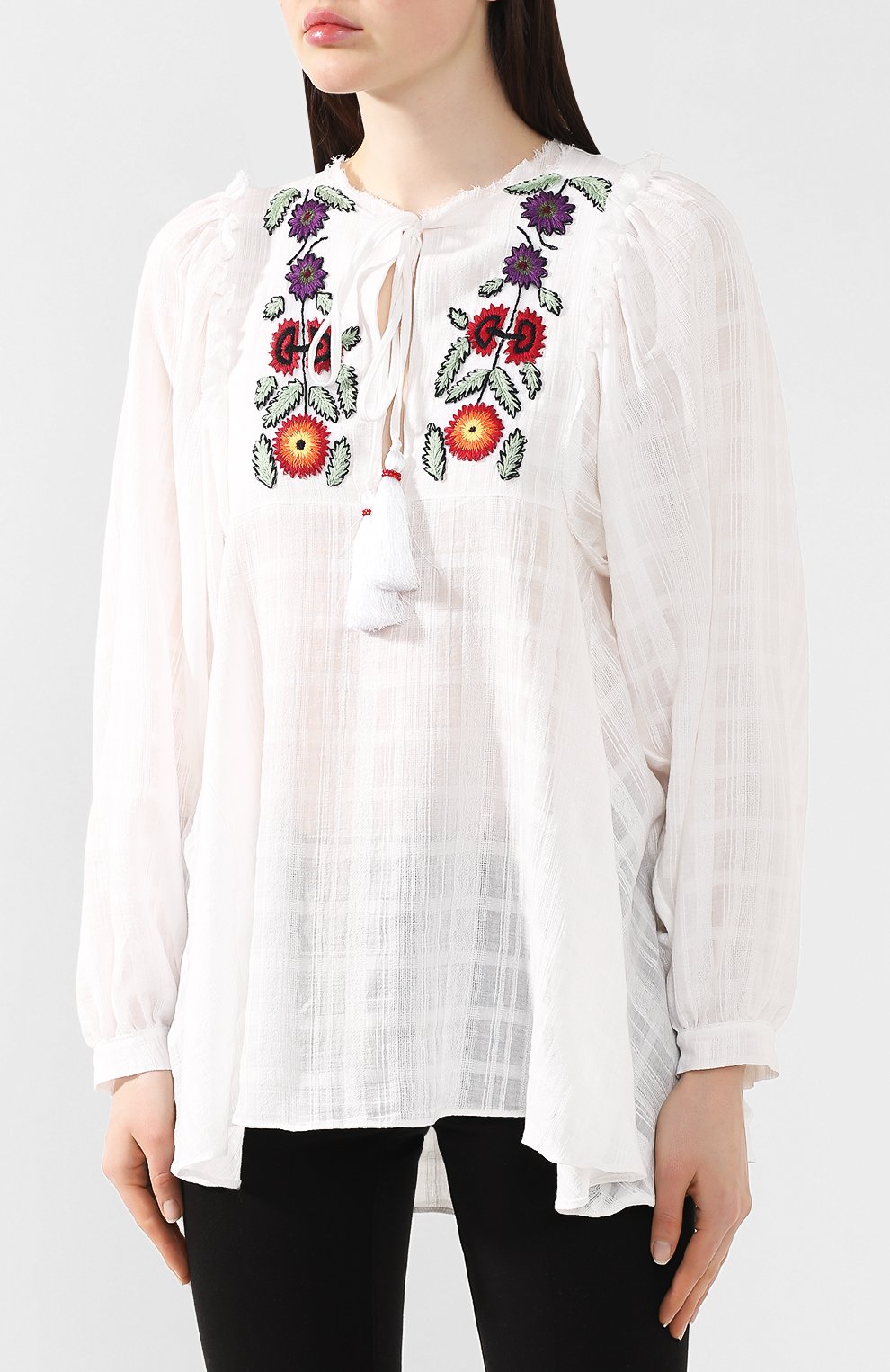 Хлопковая блузка WISDOM, арт. WTT26, фото 3