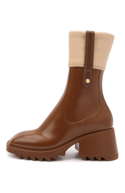 Комбинированные ботильоны betty CHLOÉ, арт. CHC21U450S2, фото 3