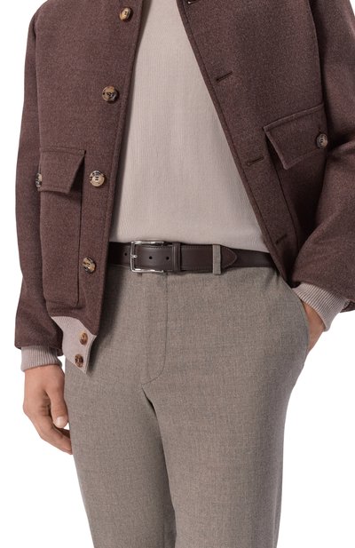 Кожаный ремень CORNELIANI коричневого цвета по цене 36050 руб., арт. 28V316/2A20808, фото 2 Кожаный ремень CORNELIANI, арт. 28V316/2A20808, фото 2