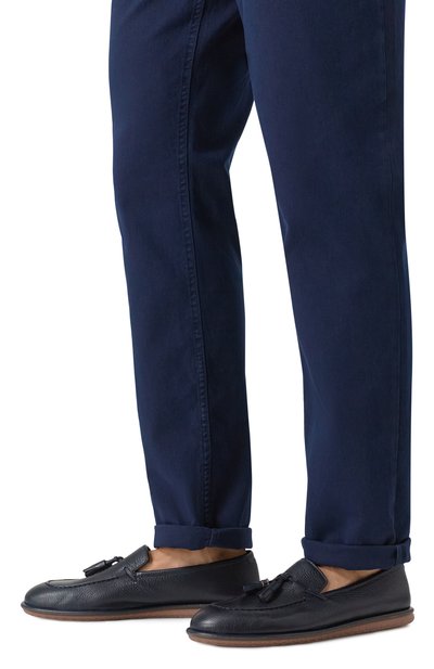 Кожаные лоферы ZILLI, арт. H0182AM1961VZPU00, фото 3