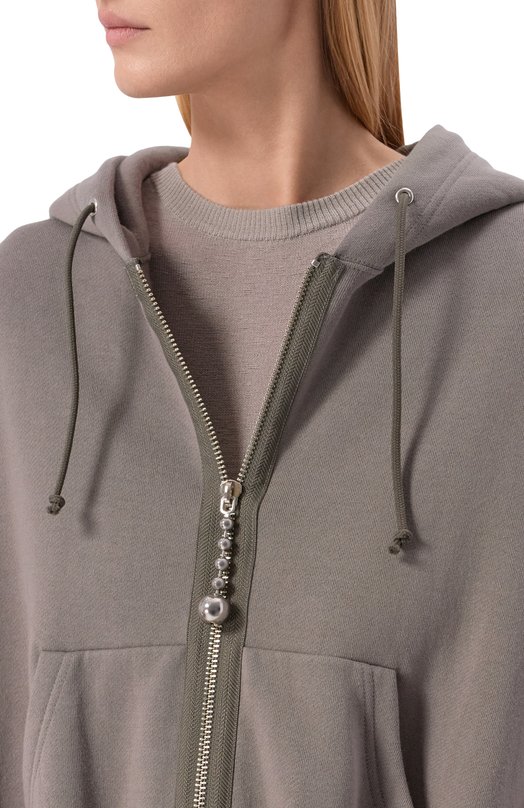 Хлопковая толстовка Undercover UC2E8801 Серый  UC2E8801 Фото 5