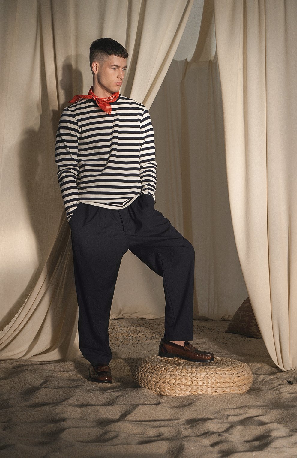 Кожаные пенни-лоферы TOD’S, арт. XXM02I0EP01TKA, фото 7