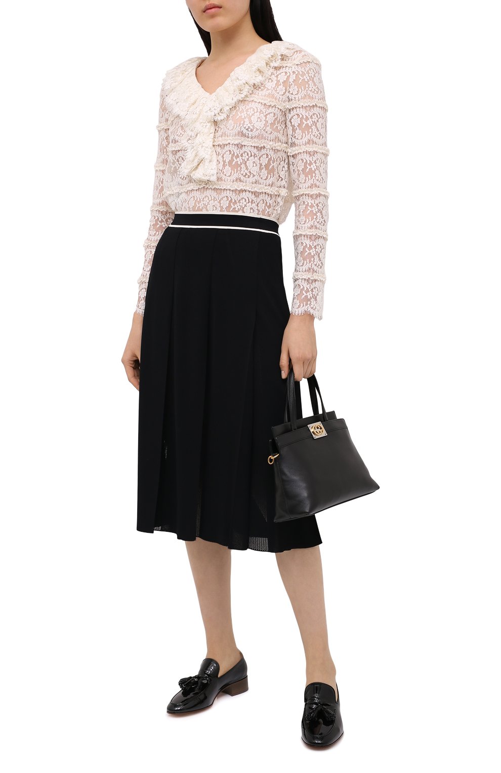 Юбка из вискозы GUCCI, арт. 629429/XKBBZ, фото 2