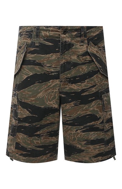 Хлопковые шорты POLO RALPH LAUREN хаки цвета по цене 18050 руб., арт. 710798897, фото 1 Хлопковые шорты POLO RALPH LAUREN, арт. 710798897, фото 1
