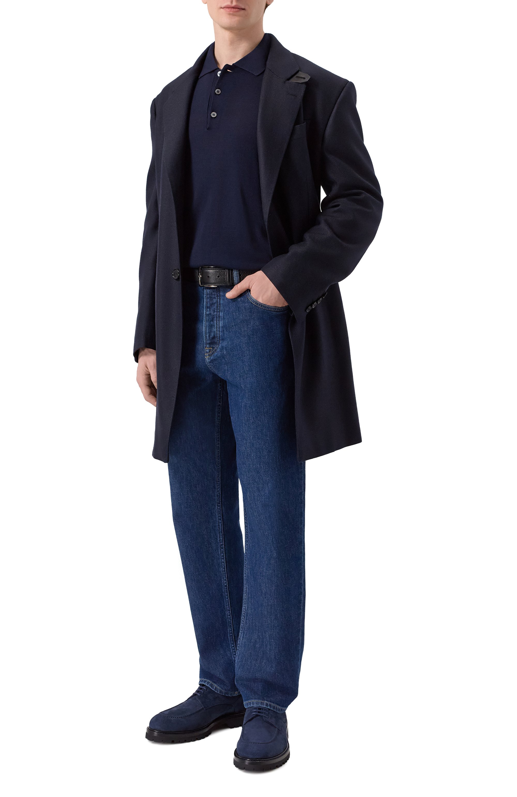 Замшевые дерби MVST, арт. DERBY 1/SUEDE+SHEARLING, фото 2